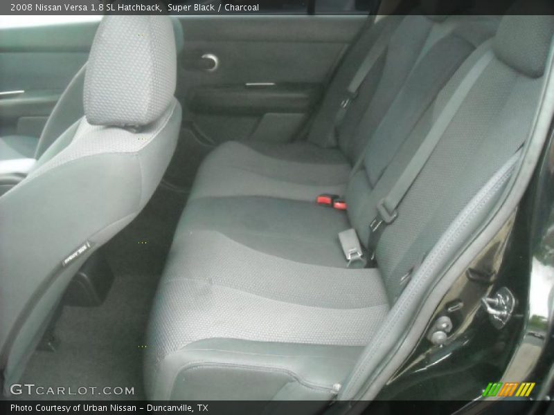Super Black / Charcoal 2008 Nissan Versa 1.8 SL Hatchback