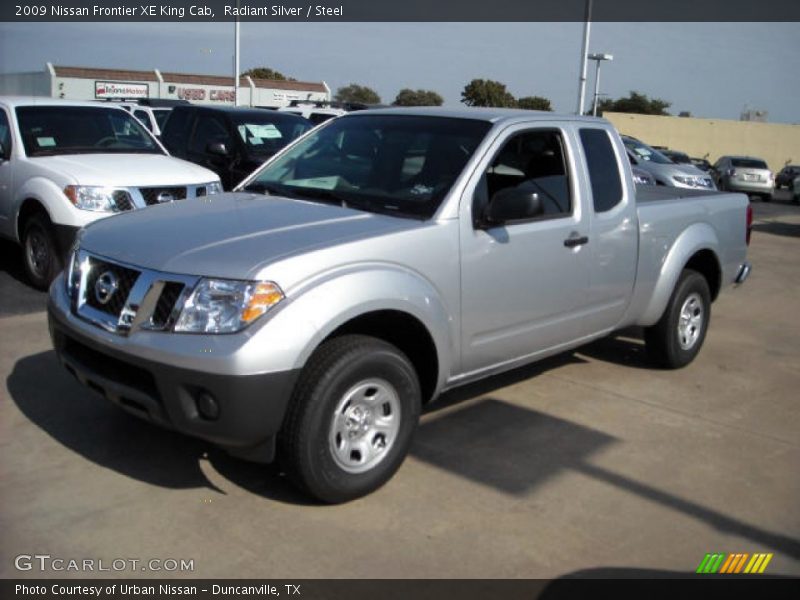 Radiant Silver / Steel 2009 Nissan Frontier XE King Cab