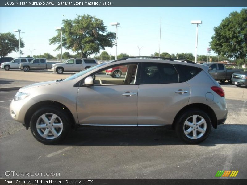 Saharan Stone Metallic / Beige 2009 Nissan Murano S AWD