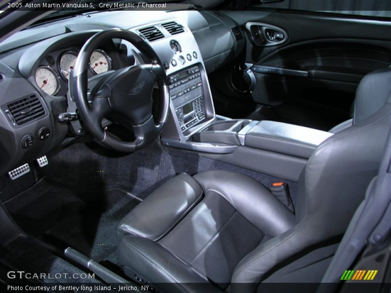 Grey Metallic / Charcoal 2005 Aston Martin Vanquish S