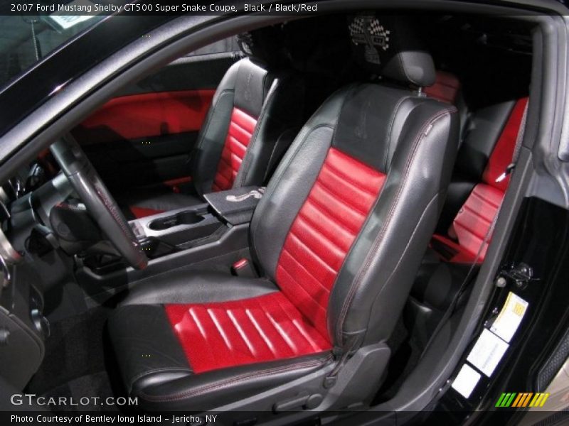 Front Seat of 2007 Mustang Shelby GT500 Super Snake Coupe