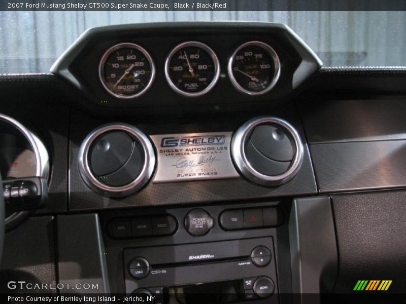 Controls of 2007 Mustang Shelby GT500 Super Snake Coupe