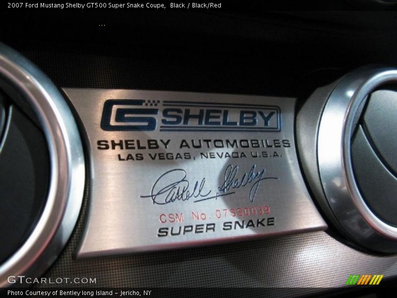  2007 Mustang Shelby GT500 Super Snake Coupe Logo