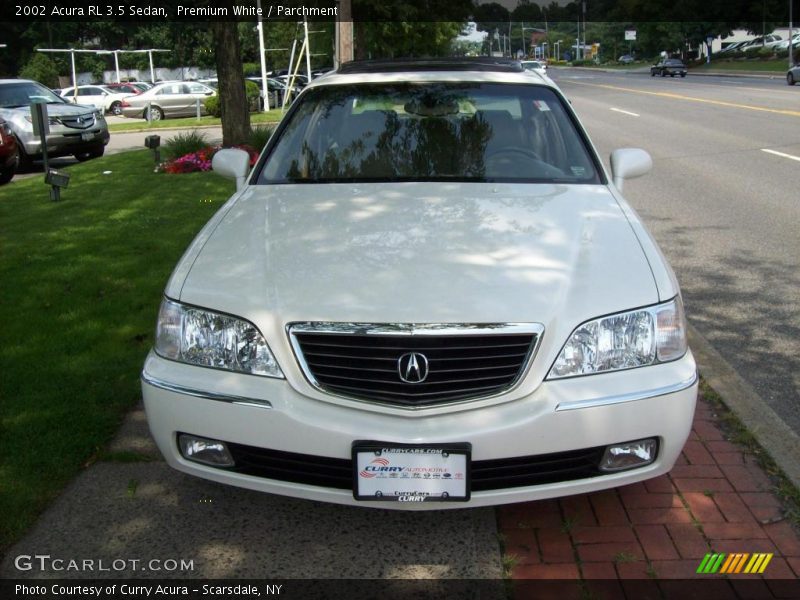 Premium White / Parchment 2002 Acura RL 3.5 Sedan