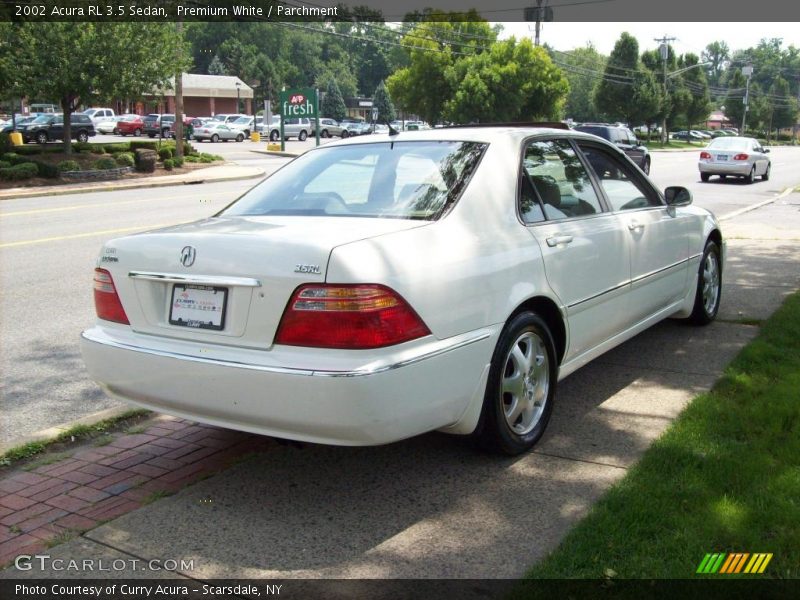 Premium White / Parchment 2002 Acura RL 3.5 Sedan