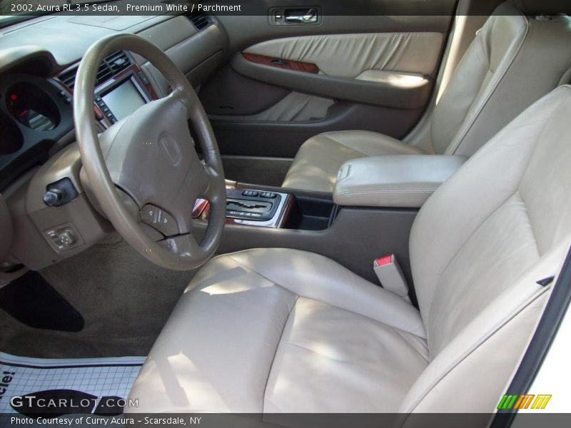 Premium White / Parchment 2002 Acura RL 3.5 Sedan