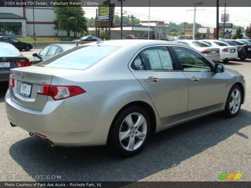 Palladium Metallic / Ebony 2009 Acura TSX Sedan