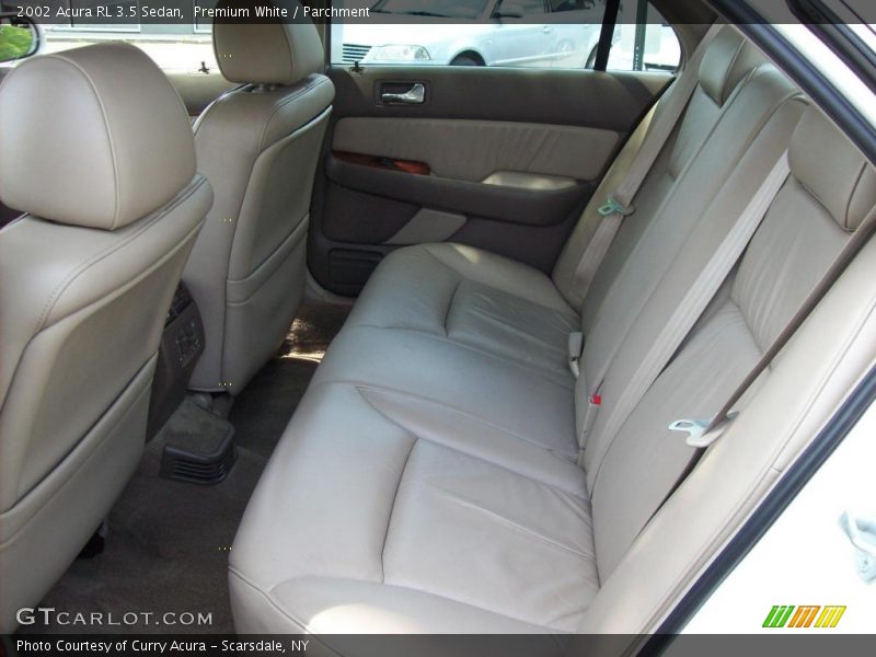 Premium White / Parchment 2002 Acura RL 3.5 Sedan