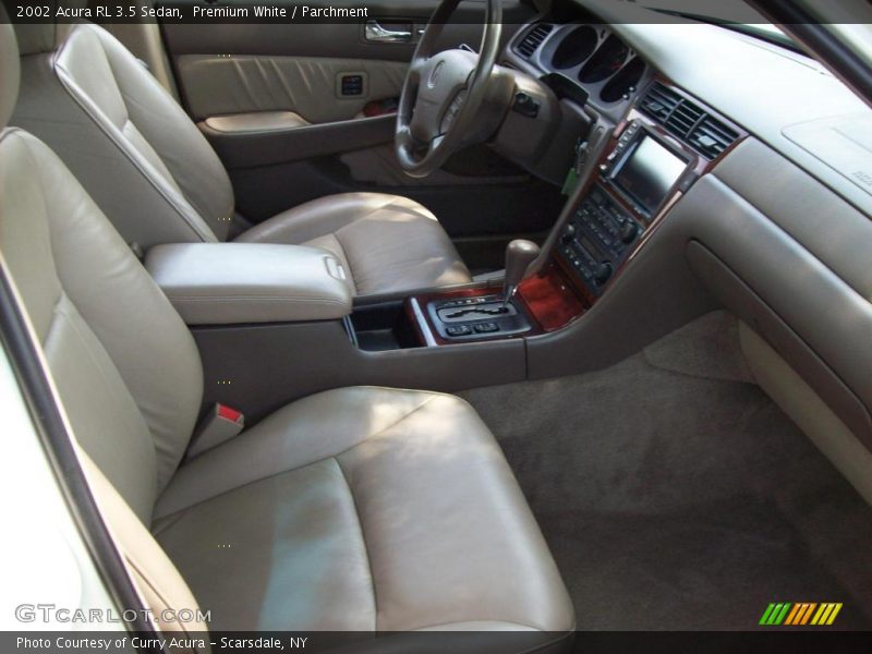 Premium White / Parchment 2002 Acura RL 3.5 Sedan
