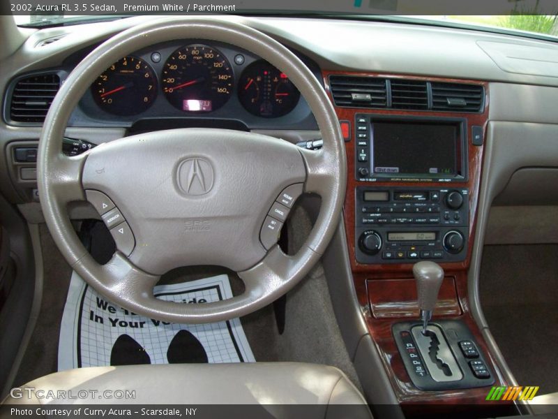 Premium White / Parchment 2002 Acura RL 3.5 Sedan