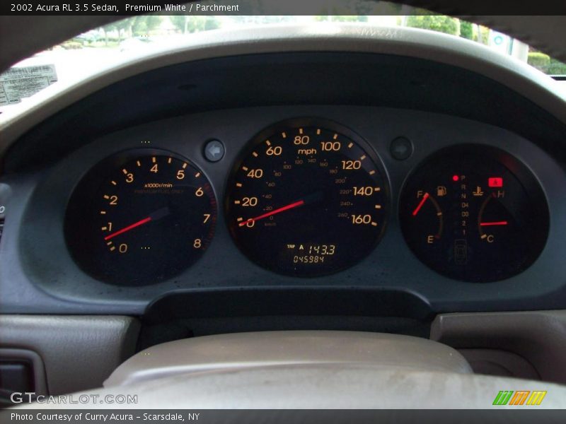 Premium White / Parchment 2002 Acura RL 3.5 Sedan