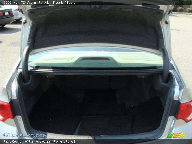 Palladium Metallic / Ebony 2009 Acura TSX Sedan