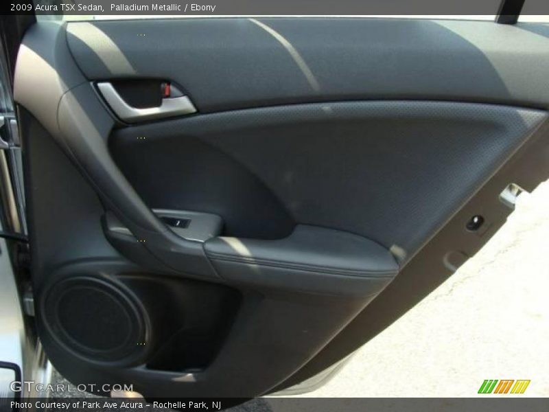 Palladium Metallic / Ebony 2009 Acura TSX Sedan