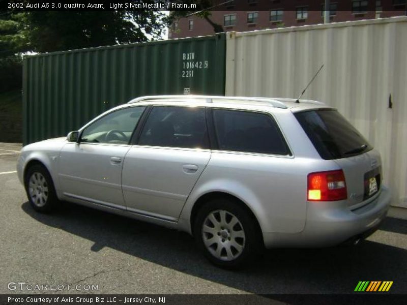 Light Silver Metallic / Platinum 2002 Audi A6 3.0 quattro Avant