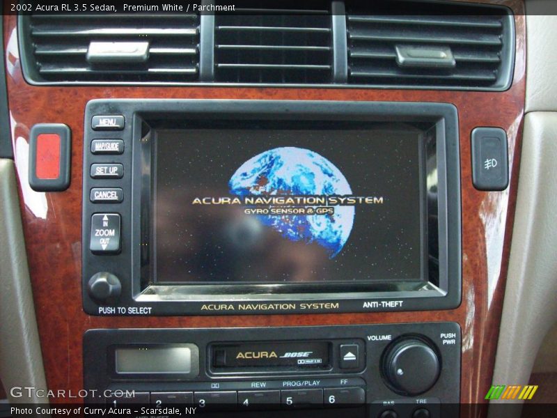 Premium White / Parchment 2002 Acura RL 3.5 Sedan