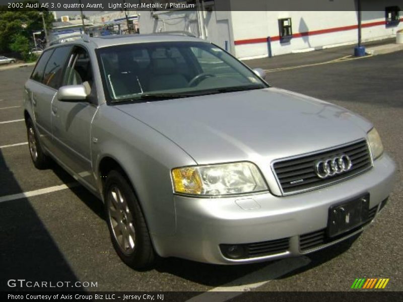 Light Silver Metallic / Platinum 2002 Audi A6 3.0 quattro Avant