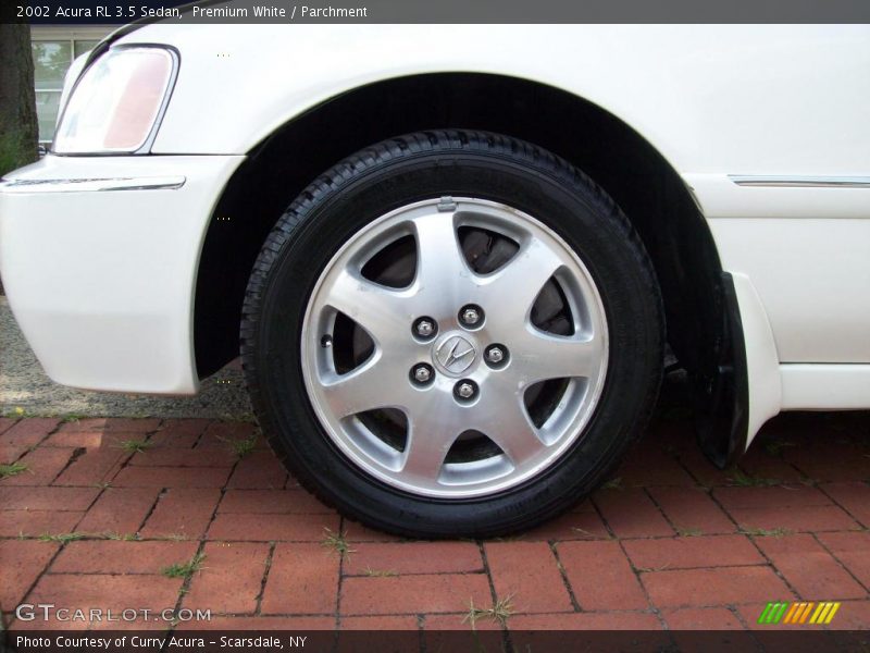 Premium White / Parchment 2002 Acura RL 3.5 Sedan
