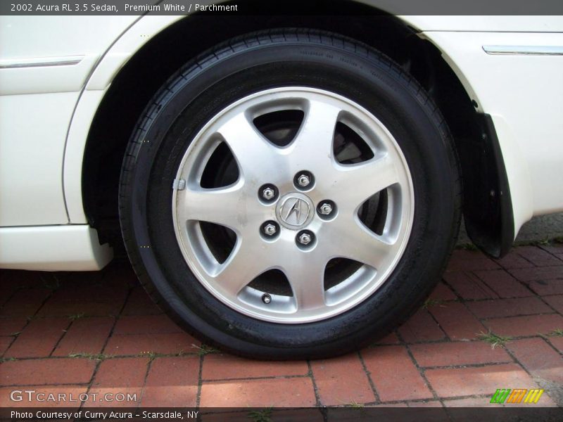 Premium White / Parchment 2002 Acura RL 3.5 Sedan