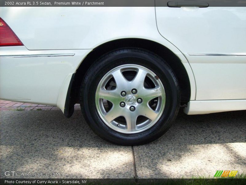 Premium White / Parchment 2002 Acura RL 3.5 Sedan