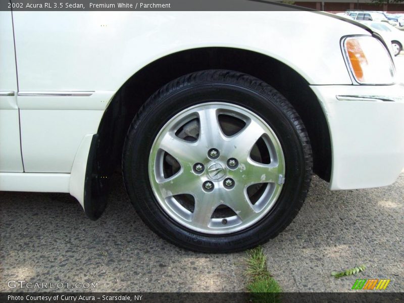 Premium White / Parchment 2002 Acura RL 3.5 Sedan