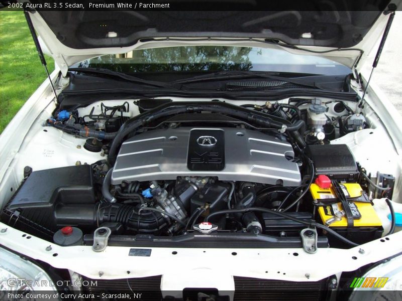 Premium White / Parchment 2002 Acura RL 3.5 Sedan