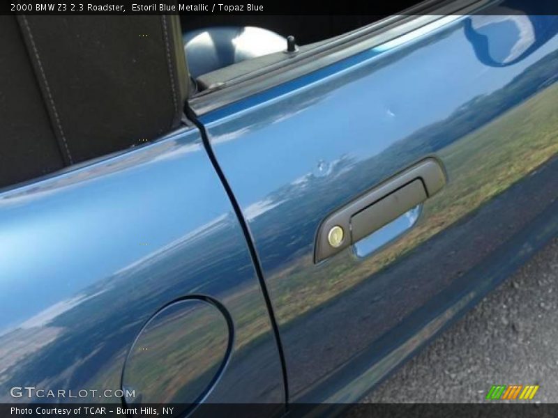 Estoril Blue Metallic / Topaz Blue 2000 BMW Z3 2.3 Roadster