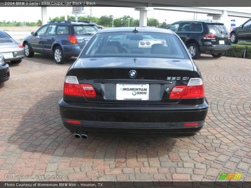 Jet Black / Black 2004 BMW 3 Series 330i Coupe