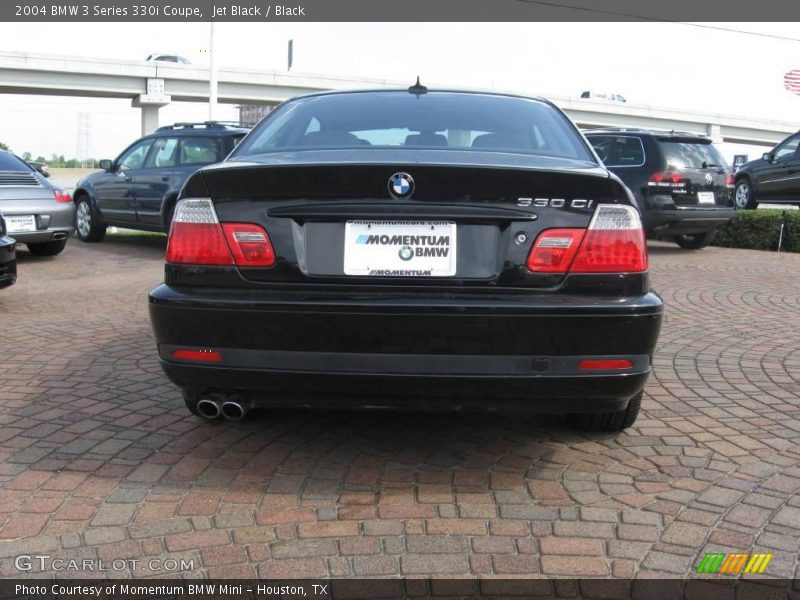 Jet Black / Black 2004 BMW 3 Series 330i Coupe
