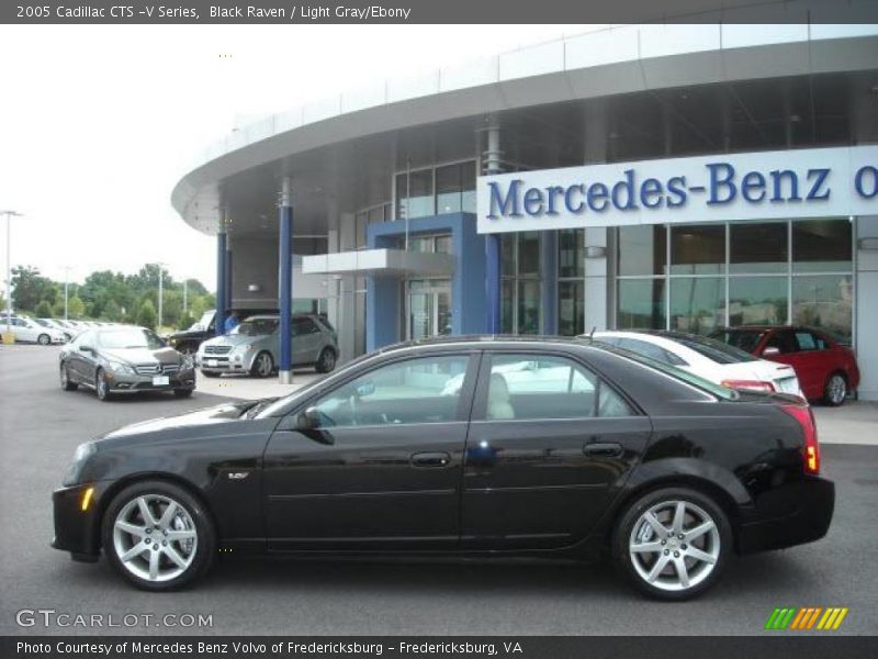 Black Raven / Light Gray/Ebony 2005 Cadillac CTS -V Series