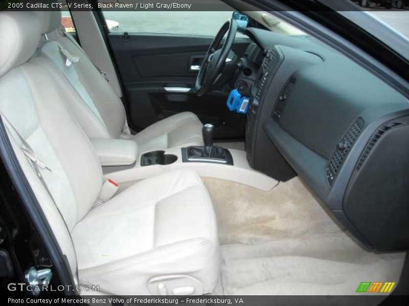 Black Raven / Light Gray/Ebony 2005 Cadillac CTS -V Series
