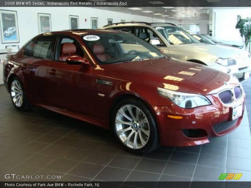 Indianapolis Red Metallic / Indianapolis Red 2008 BMW M5 Sedan