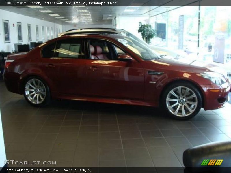 Indianapolis Red Metallic / Indianapolis Red 2008 BMW M5 Sedan