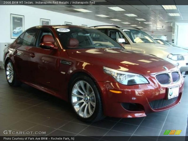 Indianapolis Red Metallic / Indianapolis Red 2008 BMW M5 Sedan