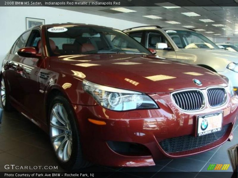 Indianapolis Red Metallic / Indianapolis Red 2008 BMW M5 Sedan
