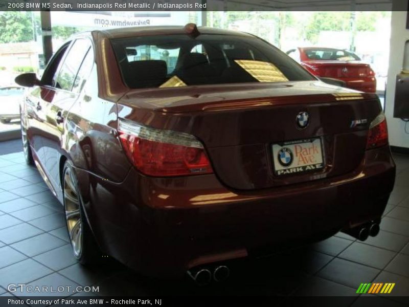 Indianapolis Red Metallic / Indianapolis Red 2008 BMW M5 Sedan