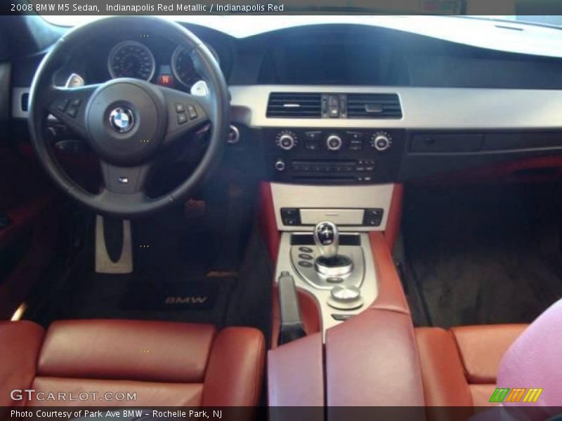 Indianapolis Red Metallic / Indianapolis Red 2008 BMW M5 Sedan