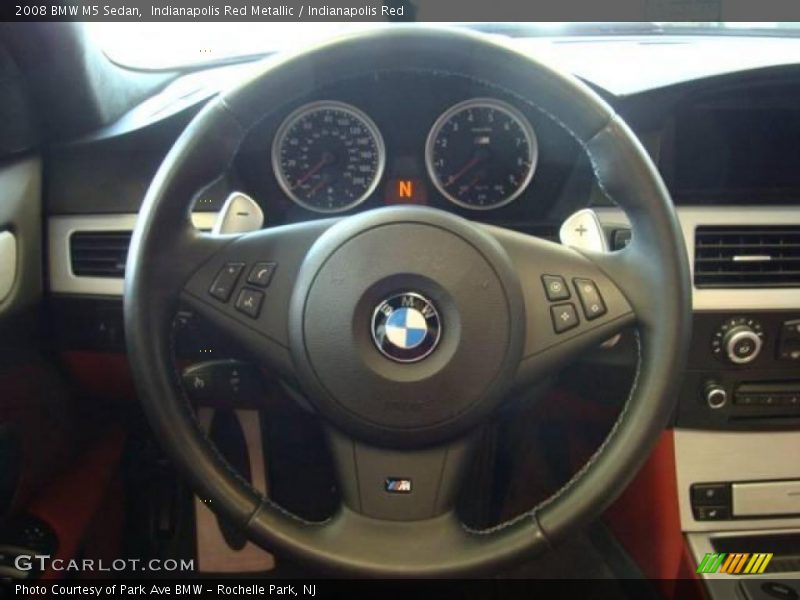 Indianapolis Red Metallic / Indianapolis Red 2008 BMW M5 Sedan