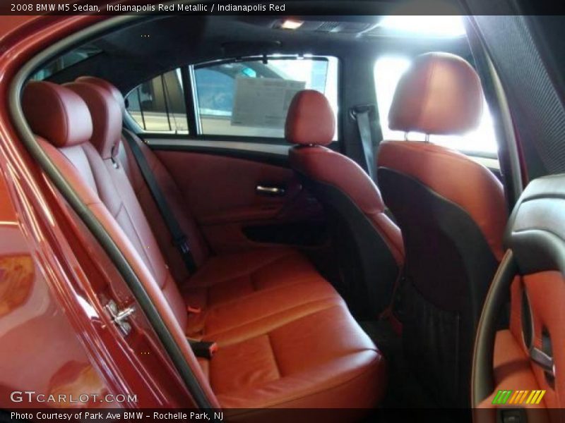 Indianapolis Red Metallic / Indianapolis Red 2008 BMW M5 Sedan