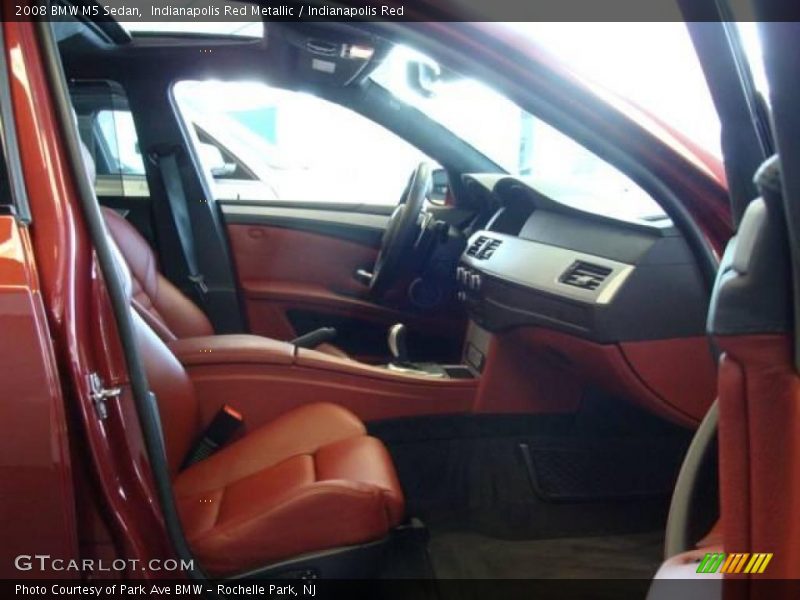 Indianapolis Red Metallic / Indianapolis Red 2008 BMW M5 Sedan