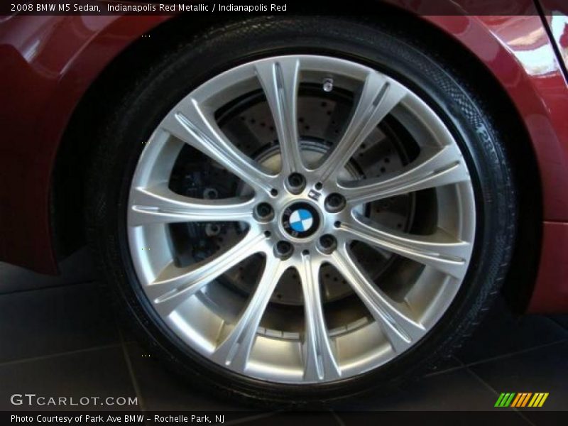 Indianapolis Red Metallic / Indianapolis Red 2008 BMW M5 Sedan