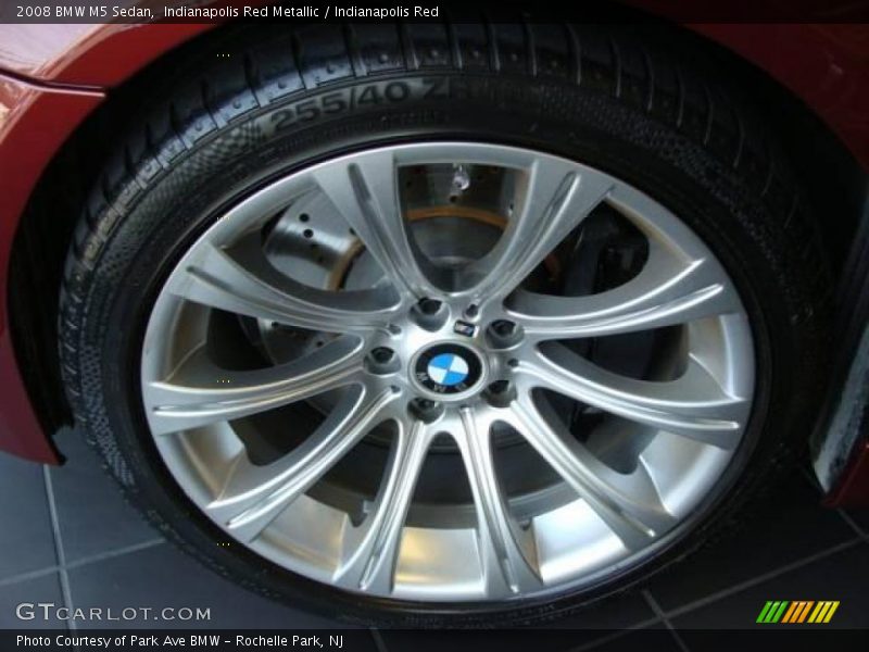 Indianapolis Red Metallic / Indianapolis Red 2008 BMW M5 Sedan