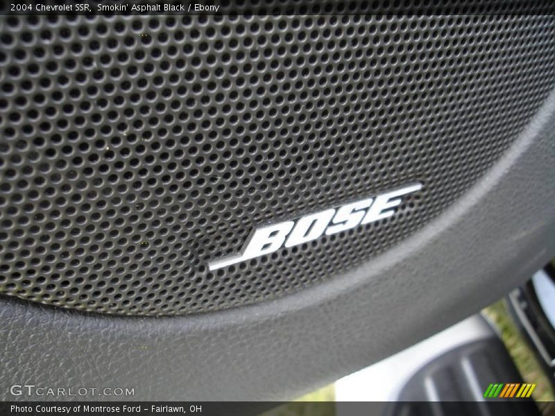 Smokin' Asphalt Black / Ebony 2004 Chevrolet SSR