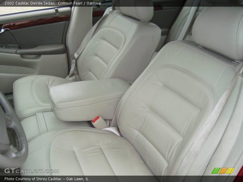 Crimson Pearl / Oatmeal 2002 Cadillac DeVille Sedan