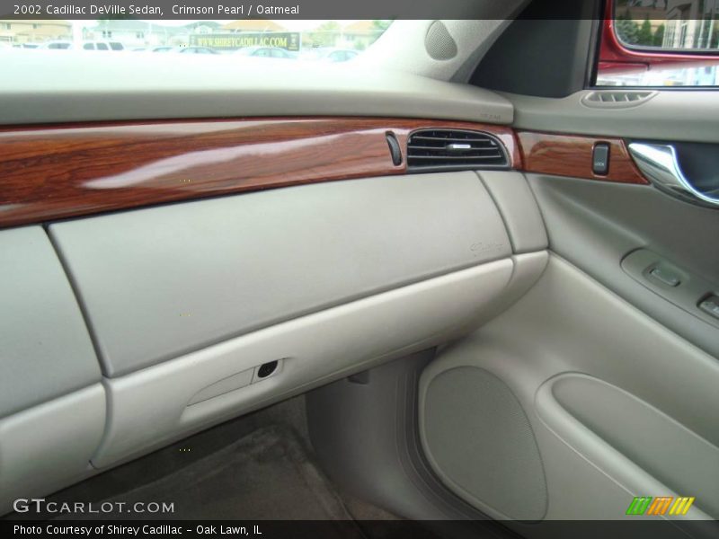 Crimson Pearl / Oatmeal 2002 Cadillac DeVille Sedan