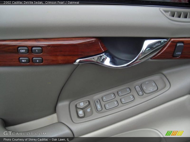 Crimson Pearl / Oatmeal 2002 Cadillac DeVille Sedan