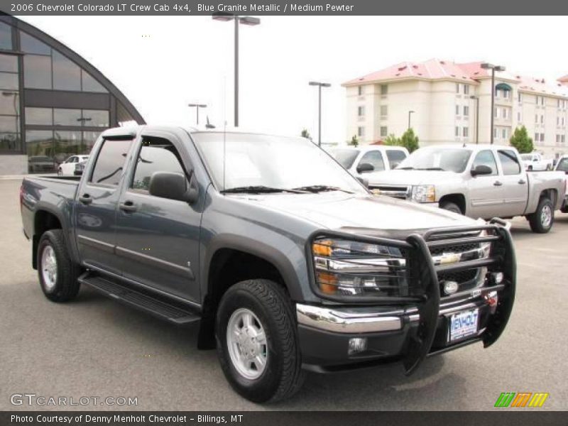 Blue Granite Metallic / Medium Pewter 2006 Chevrolet Colorado LT Crew Cab 4x4