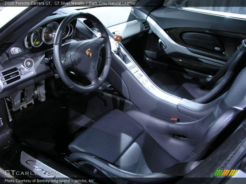 Dark Grey Natural Leather Interior - 2005 Carrera GT  