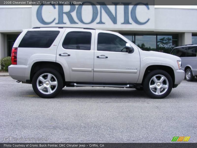 Silver Birch Metallic / Ebony 2008 Chevrolet Tahoe LT