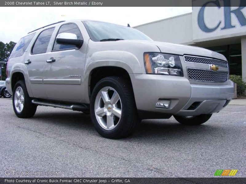 Silver Birch Metallic / Ebony 2008 Chevrolet Tahoe LT