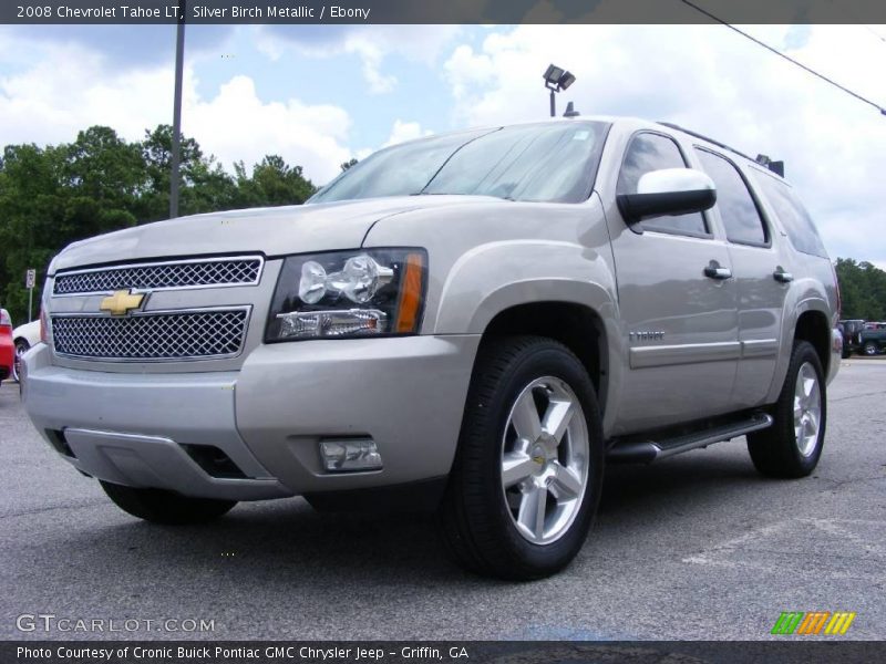 Silver Birch Metallic / Ebony 2008 Chevrolet Tahoe LT